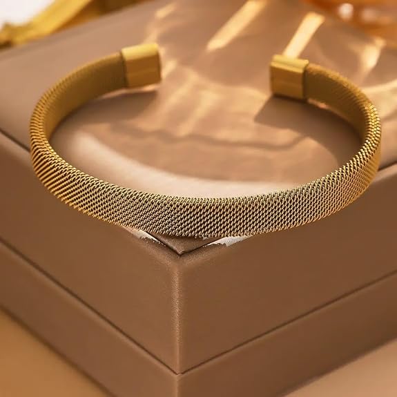 Chain cuff Gold Bracelet