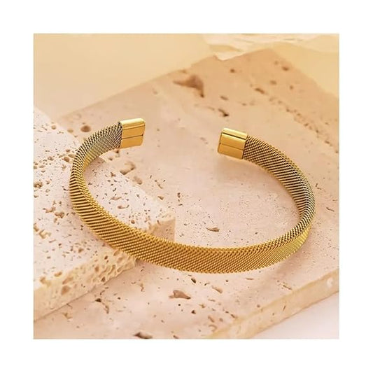 Chain cuff Gold Bracelet