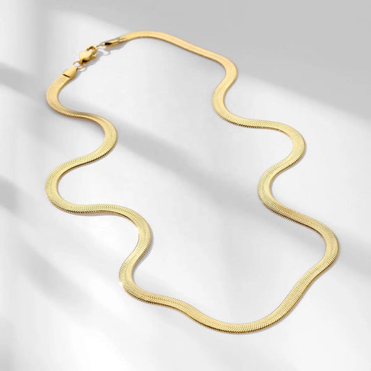 Snack Gold Chain for Unisex