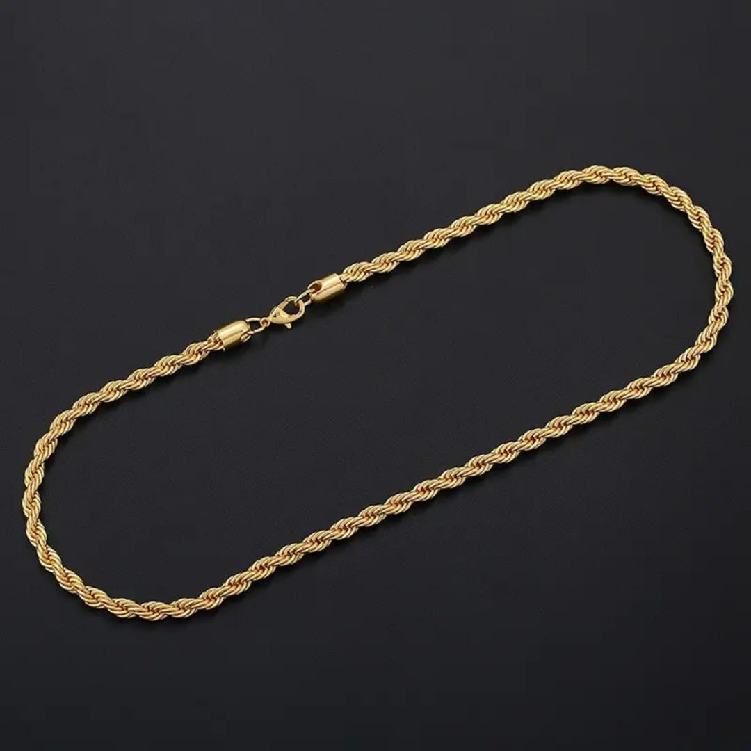 ROPE 18K GOLD PLATED CHAIN
