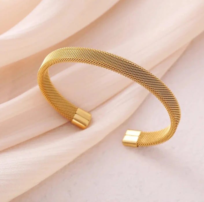 Chain cuff Gold Bracelet