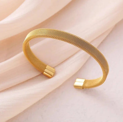 Chain cuff Gold Bracelet