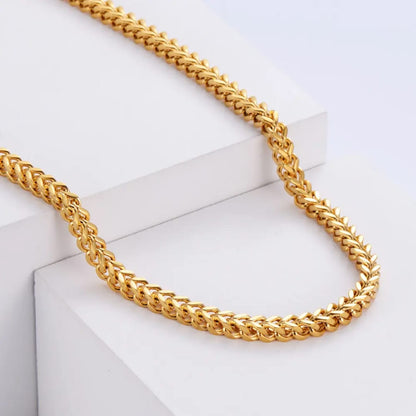 Square 18K GOLD PLATED CHAIN