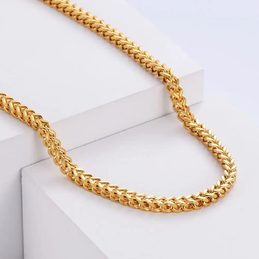 Square 18K GOLD PLATED CHAIN
