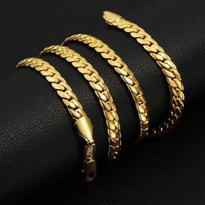 SNAKE SKIN 18K GOLD PLATED CHAIN