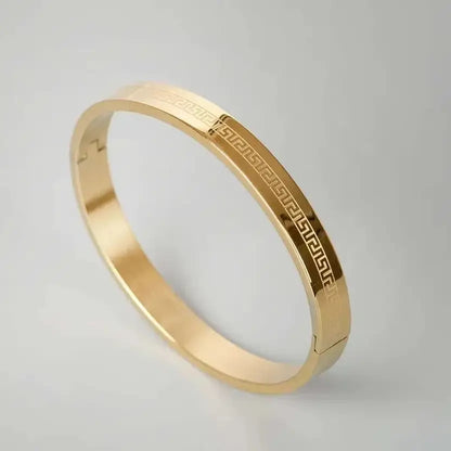 Greek Key Pattern Bracelet