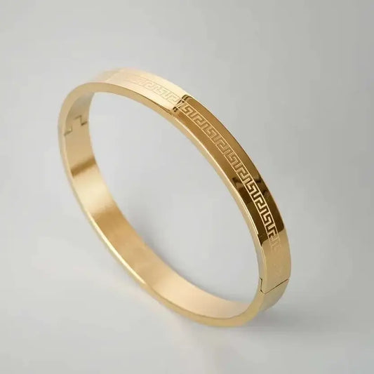 Greek Key Pattern Bracelet